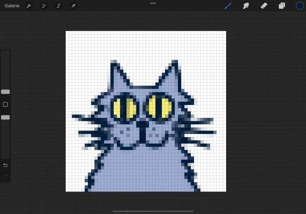 Comment faire du pixel art sur Procreate ?